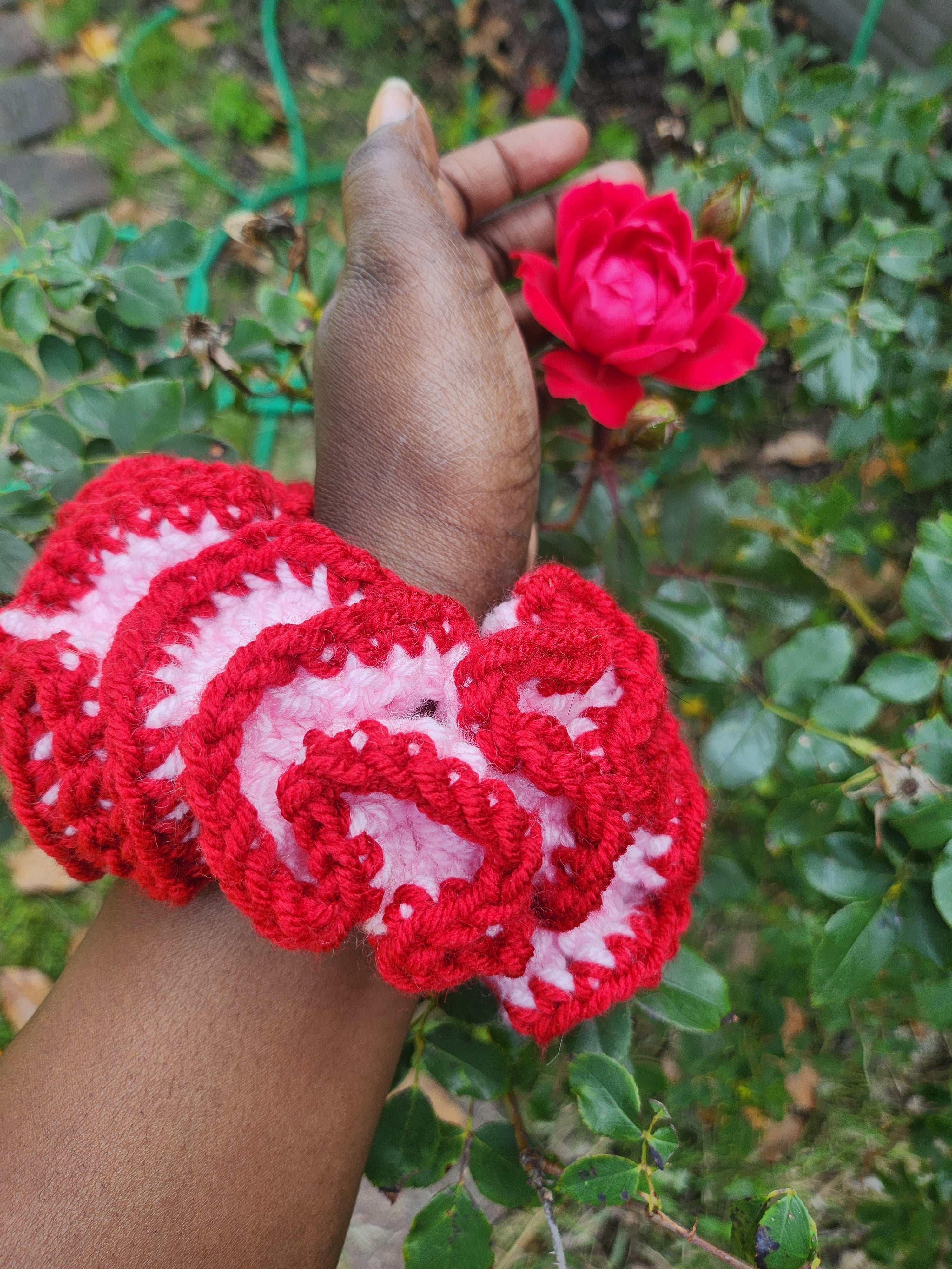 Flower Bomb Scrunchie