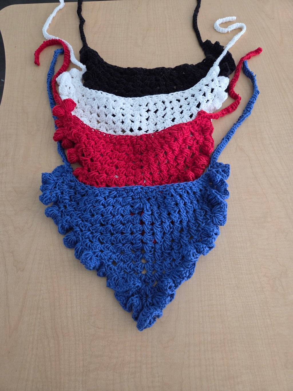 Bandanas With Ruffles