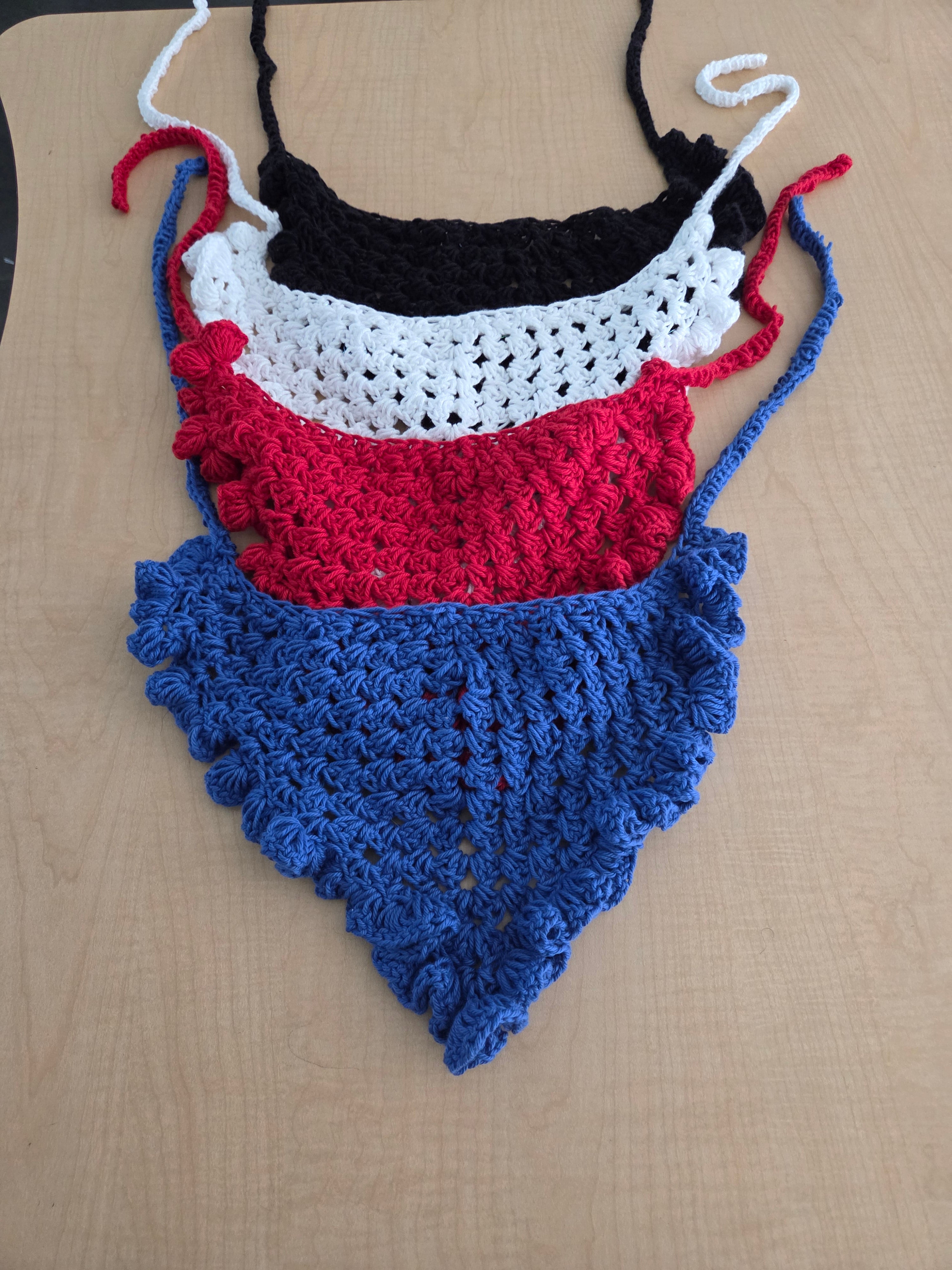 Bandanas With Ruffles